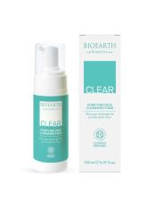 Sensitive Clear Purifying face cleansing foam Очищающая пена для лица Bioearth,  магазин Glossary 