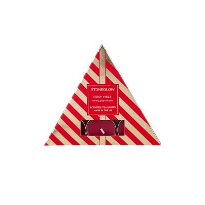 Набор ароматизированных чайных свечей "Уютная атмосфера" (6шт в пак) Seasonal, Stoneglow магазин Glossary 