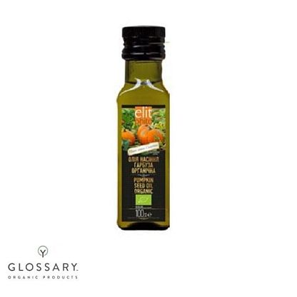 Масло семян тыквы органическое  магазин Glossary 