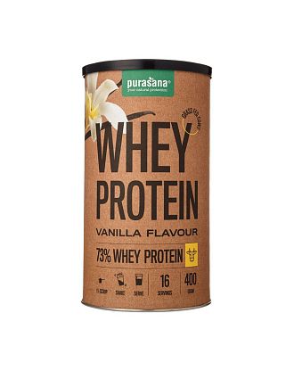Протеин сывороточный со вкусом ванили Purasana,  магазин Glossary 
