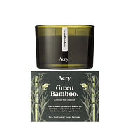 Свеча ароматическая 3-гнитовая "Зеленый бамбук" Botanical Aery Living, магазин Glossary 