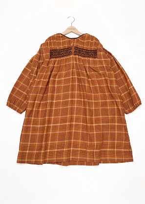 Платье в оранжевую клеточку Caramel,  магазин Glossary 