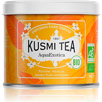 Чай травяной "Аква Экзотика" органический Kusmi Tea,  магазин Glossary 