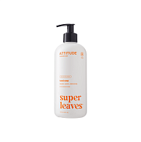 Мыло для рук жидкое с ароматом апельсина "Super Leaves" Attitude магазин Glossary 