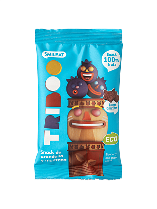 Цукерки фруктові жувальні "Чорниця" органічні Smileat магазин Glossary 