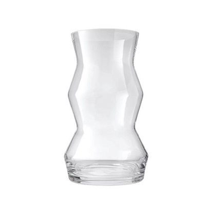 Ваза стеклянная прозрачная 36см Sculpt, LSA international магазин Glossary 