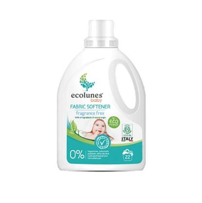 Гипоаллергенный органический cмягчитель ткани без запаха для детской одежды Ecolunes,  магазин Glossary 