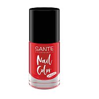 VEGAN-Лак для ногтей Nail Color 06 Flame On/Classic Red Sante,  магазин Glossary 