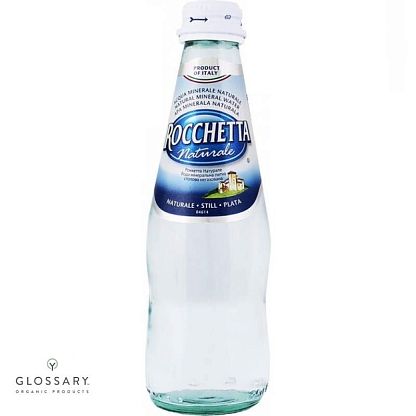 Вода минеральная негазированная Rocchetta Naturale стекло магазин Glossary 