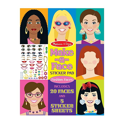 Набор наклейок "Make-up" Melissa&Doug магазин Glossary 