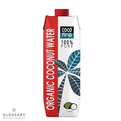 Вода кокосовая органическая Cocofina,  магазин Glossary 