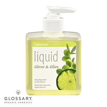 Органическое бактерицидное мыло Citrus-Olive SODASAN магазин Glossary 