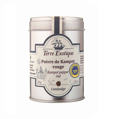 Перец "Red Kampot" из Камбоджи Terre Exotique, магазин Glossary 