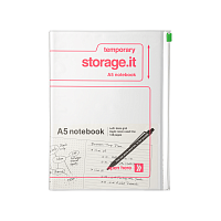 Блокнот A5 белый с розовым Storage.It Mark's,  магазин Glossary 