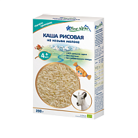 Молочная органическая каша рисовая на козьем молоке с 4 месяцев Fleur Alpine,  магазин Glossary 