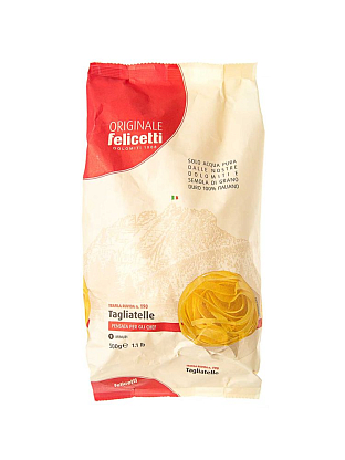 Макаронные изделия Тальятелле Felicetti,  магазин Glossary 