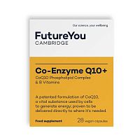 Диетическая добавка в капсулах фосфолипидный комплекс "Коэнзим Q10+" FutureYou Cambridge,  магазин Glossary 