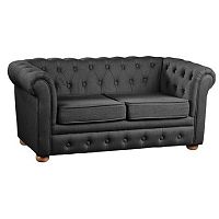 Детский диван Chesterfield sofa dark grey, Kids Concept магазин Glossary 