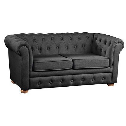 Детский диван Chesterfield sofa dark grey, Kids Concept магазин Glossary 