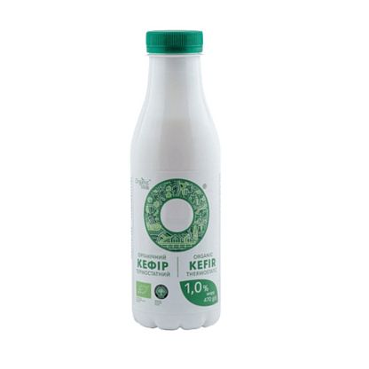 Кефир органический термостатный жирность 1,0% Organic Milk, магазин Glossary 