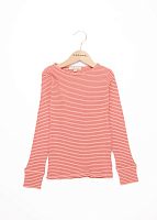 Футболка джерси, розовые полоски Caramel, магазин Glossary 