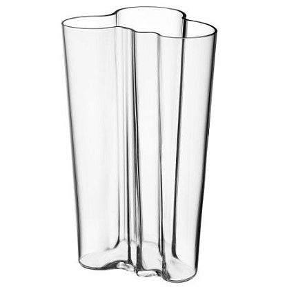 Ваза стеклянная прозрачная Aalto, Iittala магазин Glossary 