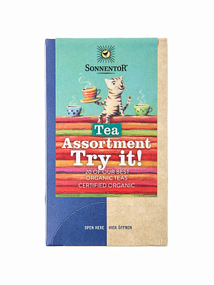 Ассорти чая органического "Попробуй!" Sonnentor, магазин Glossary 