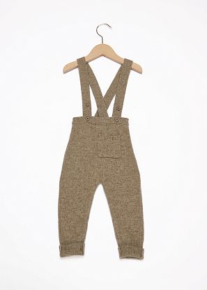 Трикотажные ползунки для новорожденных Голубиный Caramel, магазин Glossary 