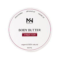 Баттер для тела Amber noir Mak Malvy,  магазин Glossary 