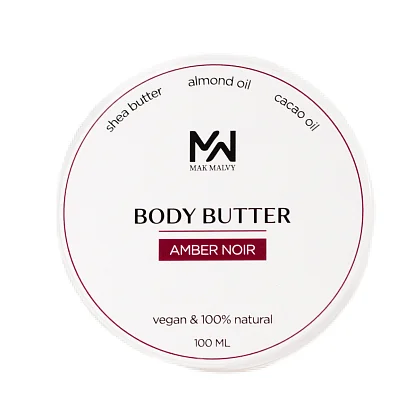Баттер для тела Amber noir Mak Malvy,  магазин Glossary 