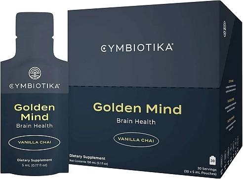 Golden Mind / Поддержка когнитивных функций и внимания Cymbiotika,  магазин Glossary 