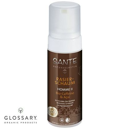 БИО-пена для бритья для мужчин Кофеин и Ягоды Асаи Sante магазин Glossary 