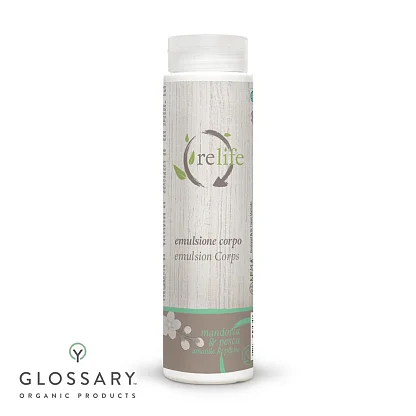 Лосьон для тела миндаль и персик RELIFE Bema Cosmetici,  магазин Glossary 