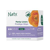 Одноразовые ежедневные гигиенические женские прокладки Eco by Naty магазин Glossary 