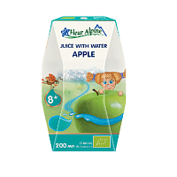 Детский сок с водой яблочный прямого отжима с 8 месяцев Fleur Alpine,  магазин Glossary 