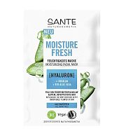 Био-гидромаска MOISTURE FRESH для увлажнения лица с гиалуроновой кислотой и алоэ магазин Glossary 