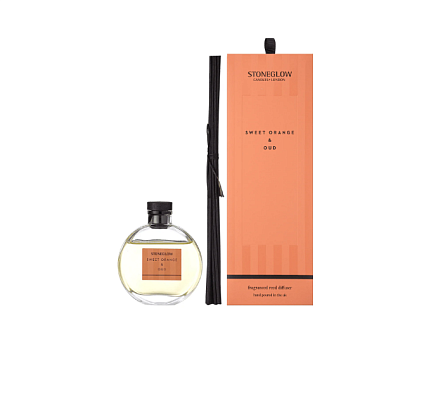 Аромадифузор "Сладкий апельсин и агаровое дерево" Modern Classics, Stoneglow магазин Glossary 