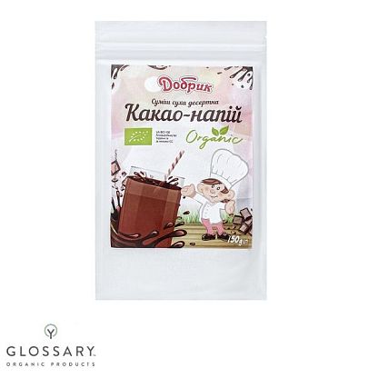 Какао-напиток для детей органический Добрик, магазин Glossary 