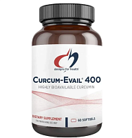 Curcum-Evail - Куркумин с высокой биодоступностью 400 мг  Designs for Health магазин Glossary 