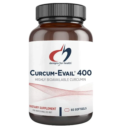 Curcum-Evail - Куркумин с высокой биодоступностью 400 мг  Designs for Health магазин Glossary 