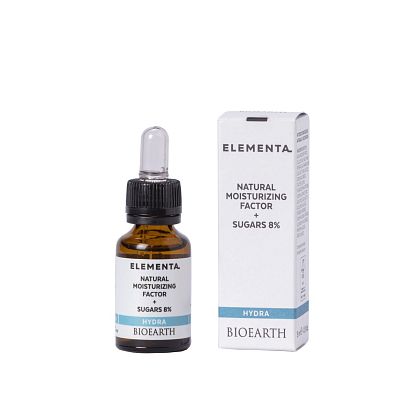 Elementa_NMF 5% + SUGARS 3% (hydra) Увлажняющая сыворотка ПФГ + Сахар Bioearth,  магазин Glossary 