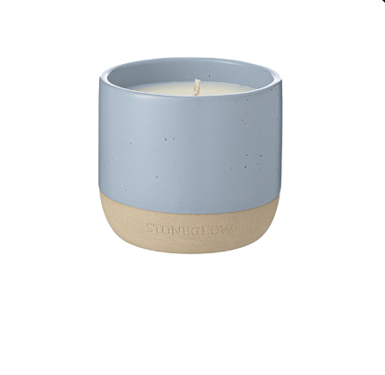 Свеча ароматизированная керамическая "Вода" Elements, Stoneglow магазин Glossary 