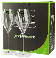 Набор бокалов для Шампанского 0,375 (2шт в уп) Performance. Riedel магазин Glossary 