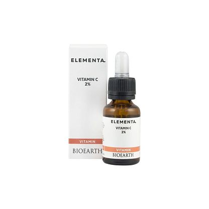 Elementa_VITAMIN C 2% (vitamin) Сыворотка для сияния Витамин С Bioearth,  магазин Glossary 