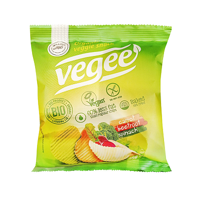 Картофельные снеки Vegee органические Mclloyd's, магазин Glossary 