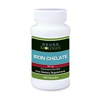 Iron chelate / Хелатное железо 30мг Neurobiologix магазин Glossary 