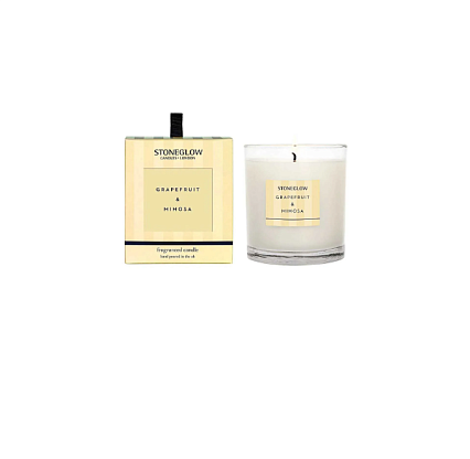 Свеча ароматизированная "Grapefruit & Mimosa" (тумблер) Modern Classics, Stoneglow магазин Glossary 