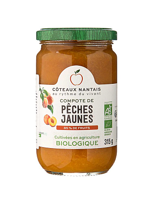 Компот желтый Персик органический, Coteaux Nantais. магазин Glossary 