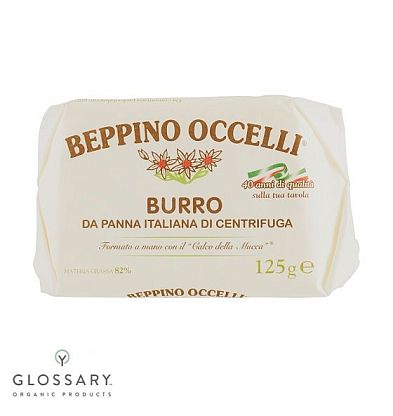 Масло сливочное 82% Beppino Occelli,  магазин Glossary 