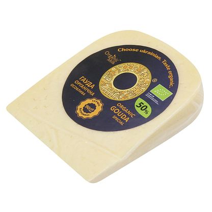 Сыр Гауда органический срок созревания 90 суток Organic Milk  магазин Glossary 